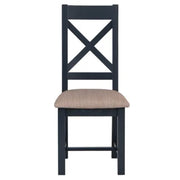 Wooden Dining Chair Dark Grey