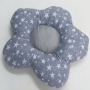 Grey Star - Flower Shaped Floor Cushion