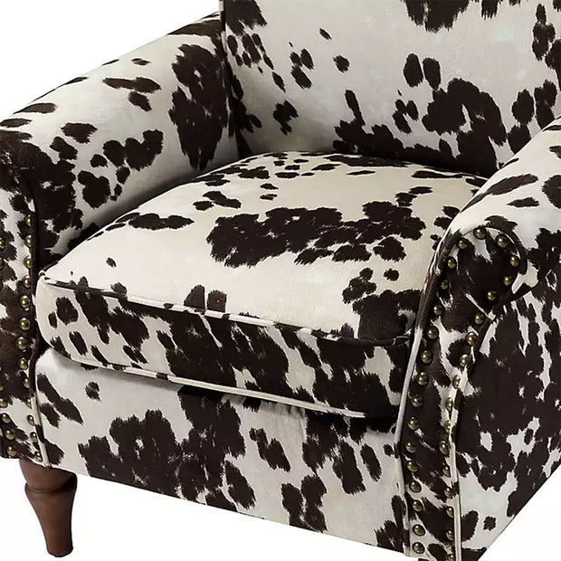 Velvet Moo Accent Chair