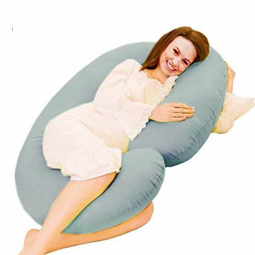 Grey - C Premium LYTE Pregnancy Body Pillow | Maternity Pillow