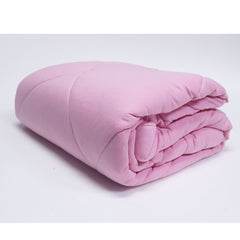 Light Pink 100% Cotton Tshirt Duvet/Blanket - 60X90 inches