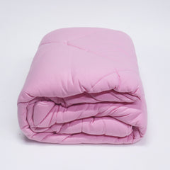 Light Pink 100% Cotton Tshirt Duvet/Blanket - 60X90 inches