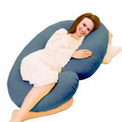 Navy - C Premium LYTE Pregnancy Body Pillow | Maternity Pillow
