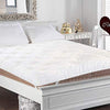 White Luxurex Microfibre Mattress Topper