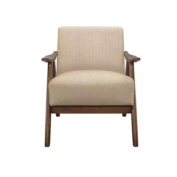 Beige Simpleton Accent Chair