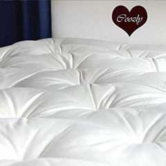 White Luxurex Microfibre Mattress Topper