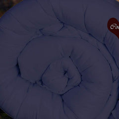 Navy Luxurex Microfibre Mattress Topper