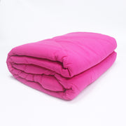 Fuschia 100% Cotton Tshirt Duvet/Blanket - 60X90 inches