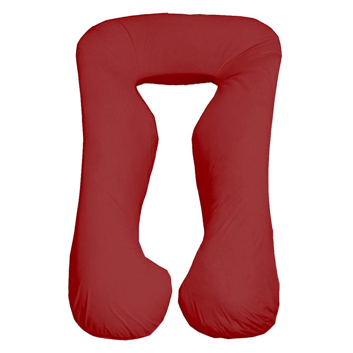 Red - Coozly Basic Body Contour Pregnancy Pillow