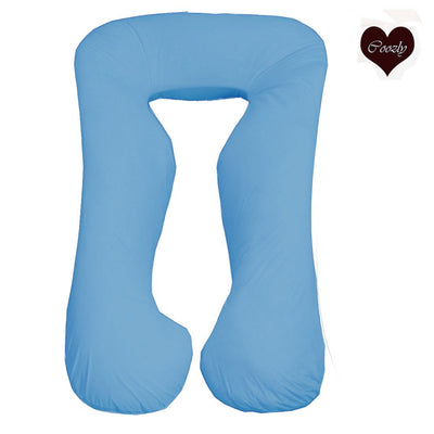 Cyan Blue-Coozly Basic Body Contour Pregnancy Pillow