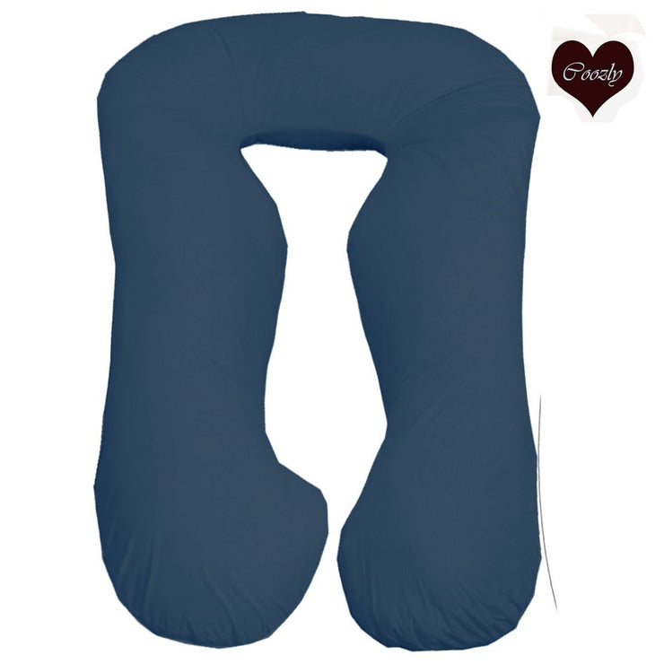 Navy - Coozly Premium LYTE Body Contour Pregnancy Pillow