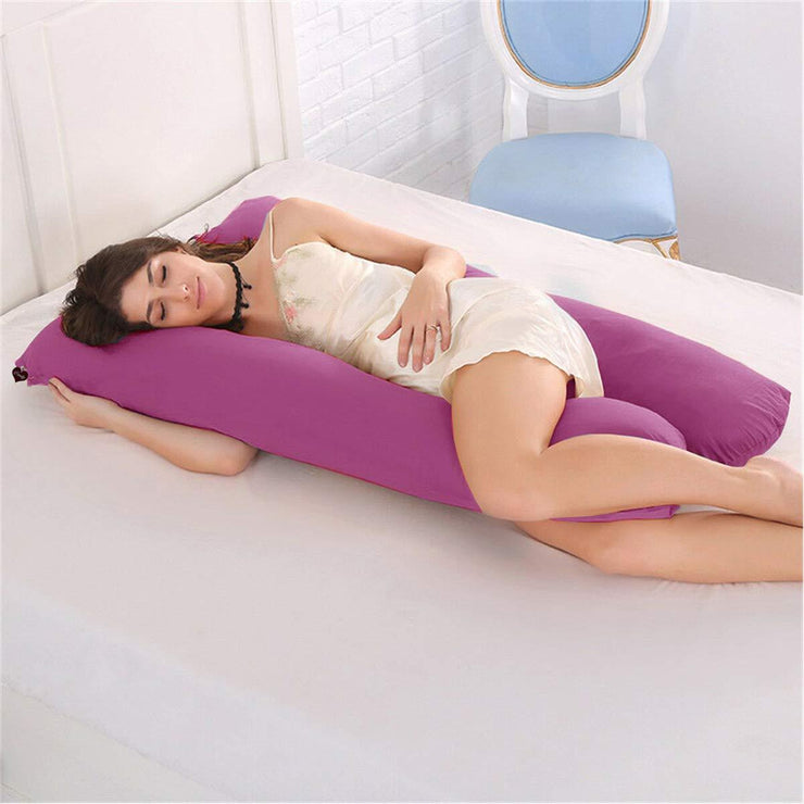 Fuschia Pink - Coozly Basic Body Contour Pregnancy Pillow