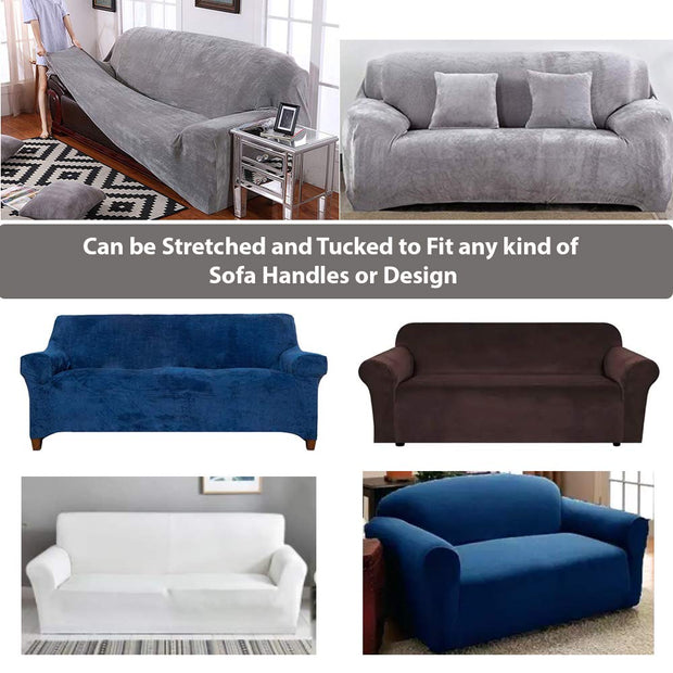 Sofa Covers Navy Blue