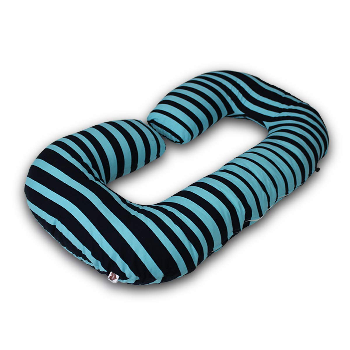 Blue Stripes - C Super Premium Pregnancy Body Pillow | Maternity Pillow