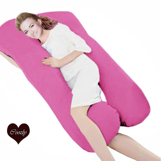 Fuschia Pink - Coozly Premium LYTE Body Contour Pregnancy Pillow
