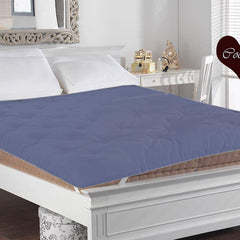 Navy Luxurex Microfibre Mattress Topper