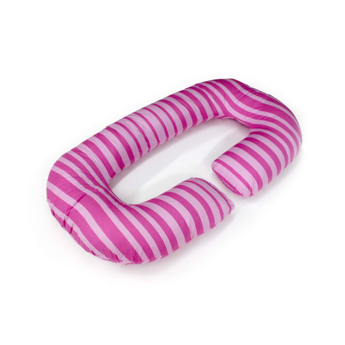 Pink Stripes - C Super Premium Pregnancy Body Pillow | Maternity Pillow