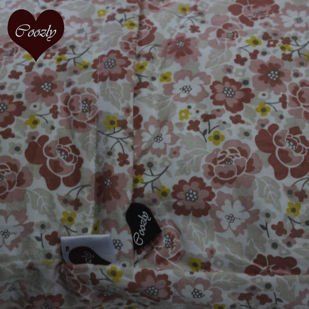 Peach Flora -Coozly Head Pillows - 20 X 32 In