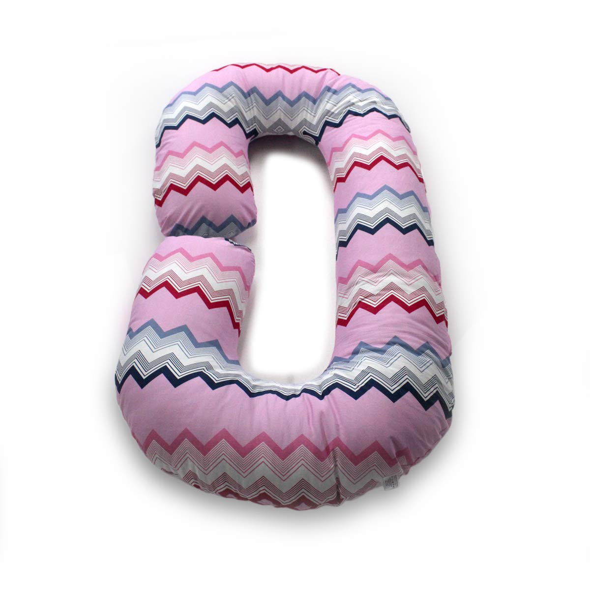 Pink Chevron - C Super Premium Pregnancy Body Pillow | Maternity Pillow