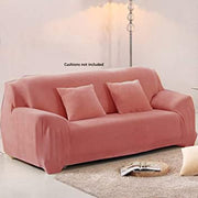 Sofa Covers Salmon Pink