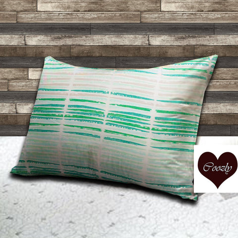 Bio -Set of 2 100% Cotton Pillow Covers -20 X 32 In