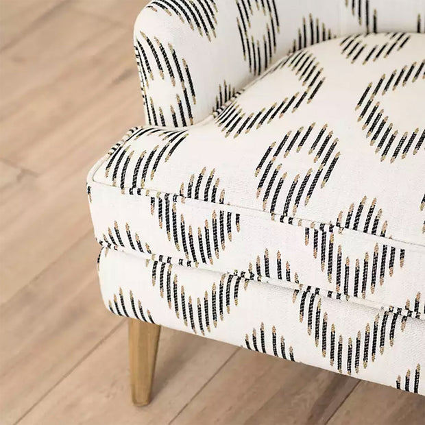 Minimal Chevron Accent Chair