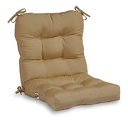 Beige Back and Seat Cushion