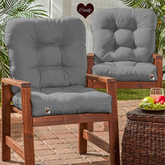 Light Grey Back and Seat Cushion