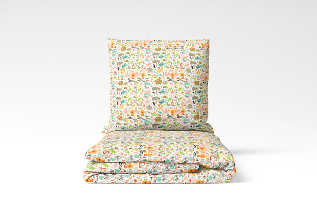 Peach - Duvet and Pillow Set