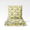 Yellow & Grey - Duvet and Pillow Set