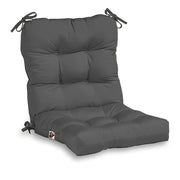 Drak Grey Back and Seat Cushion