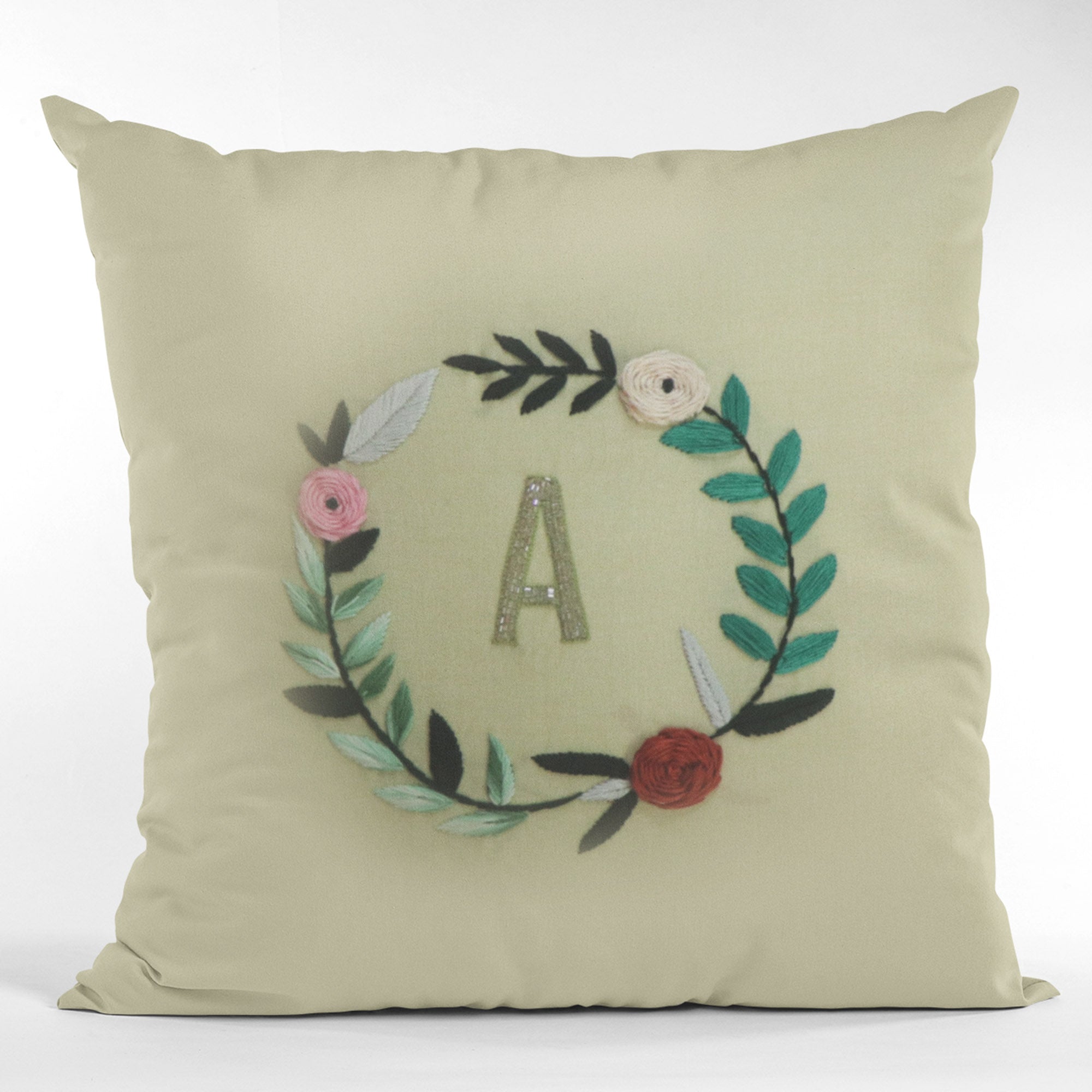 Circa Hand Embroidered Cushion