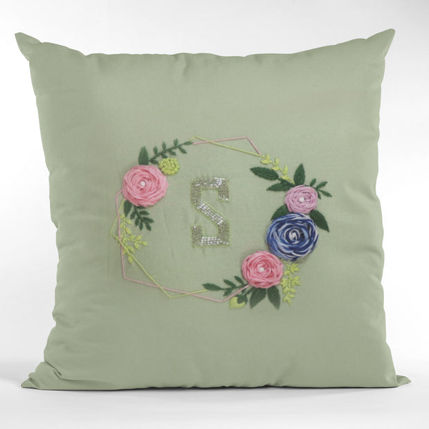 Alice Hand Embroidered Cushion