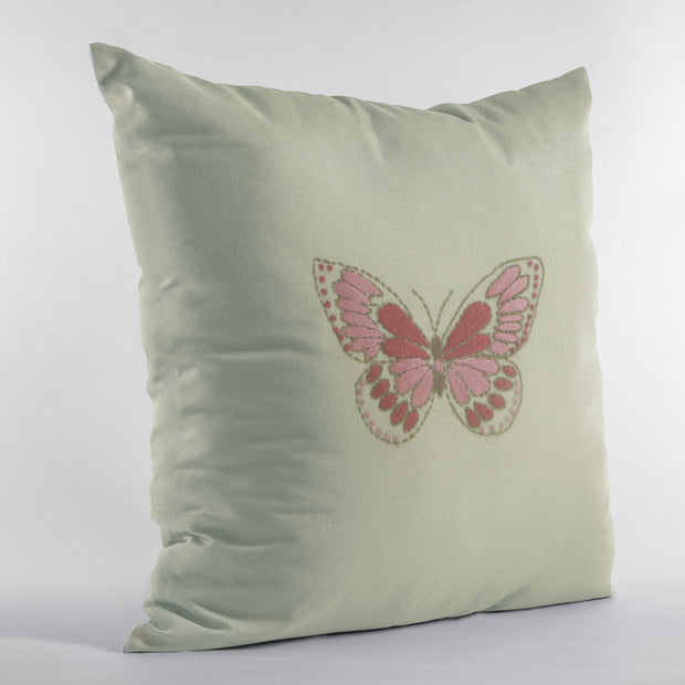 Butterfly Hand Embroidered Cushion