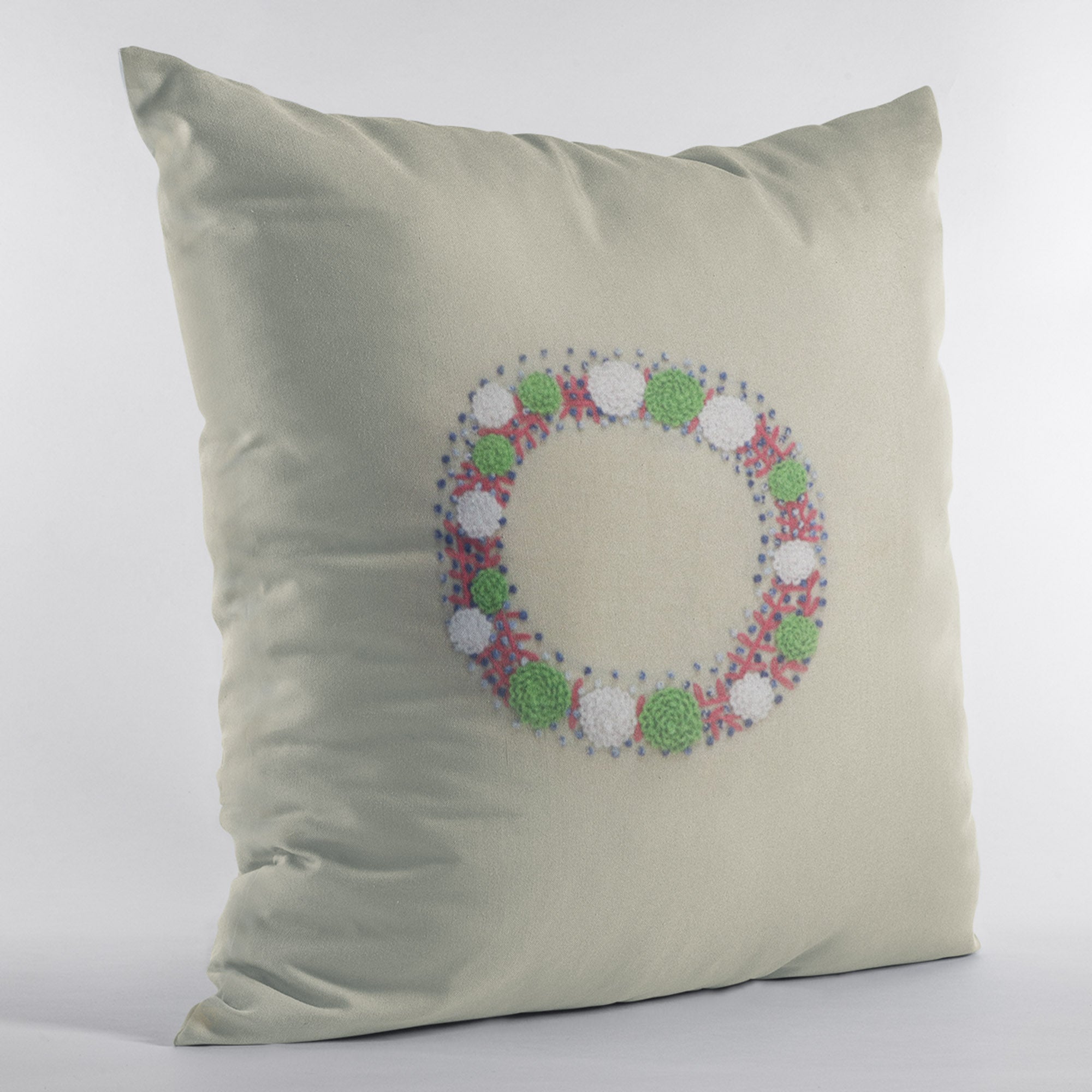 Circa Hand Embroidered Cushion