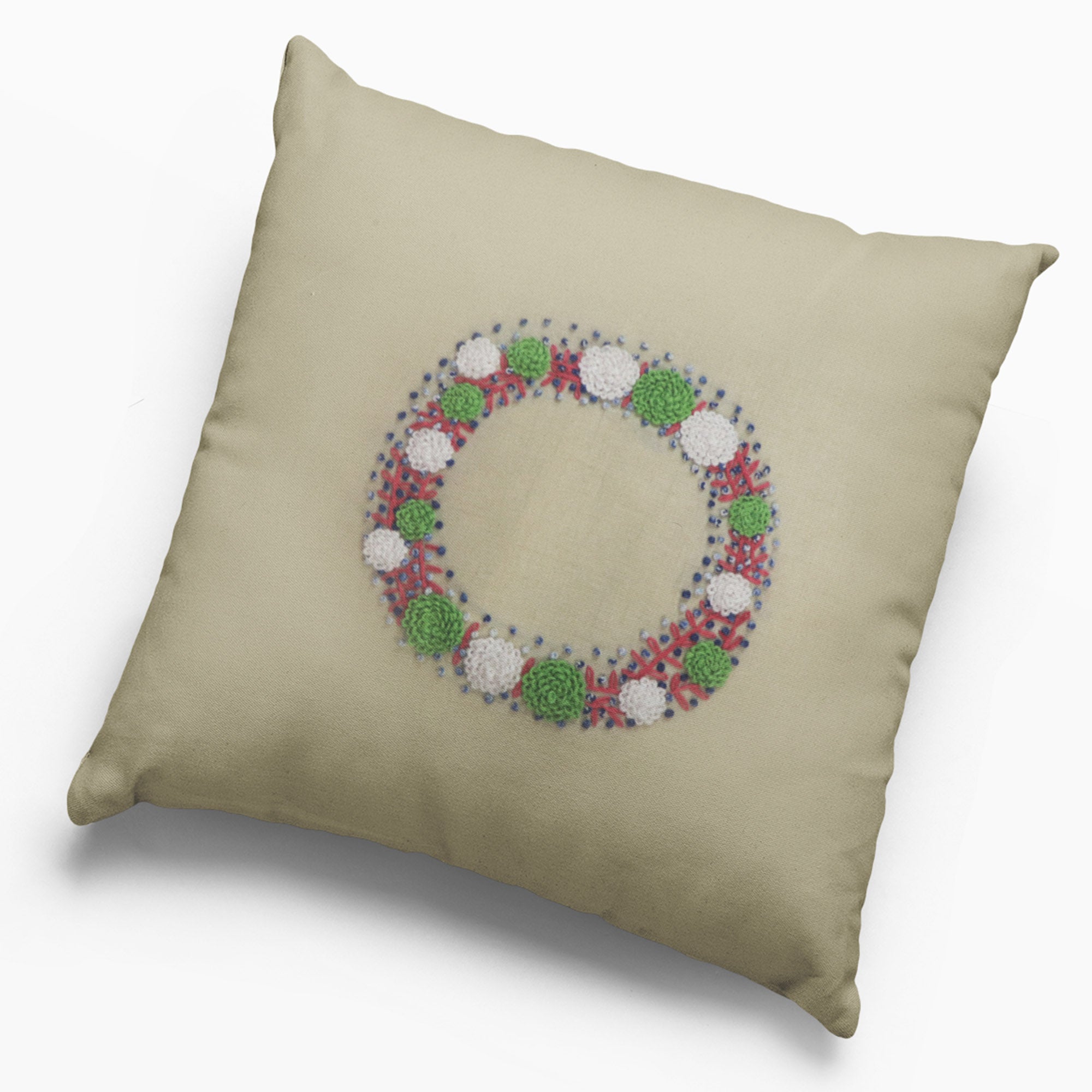 Circa Hand Embroidered Cushion