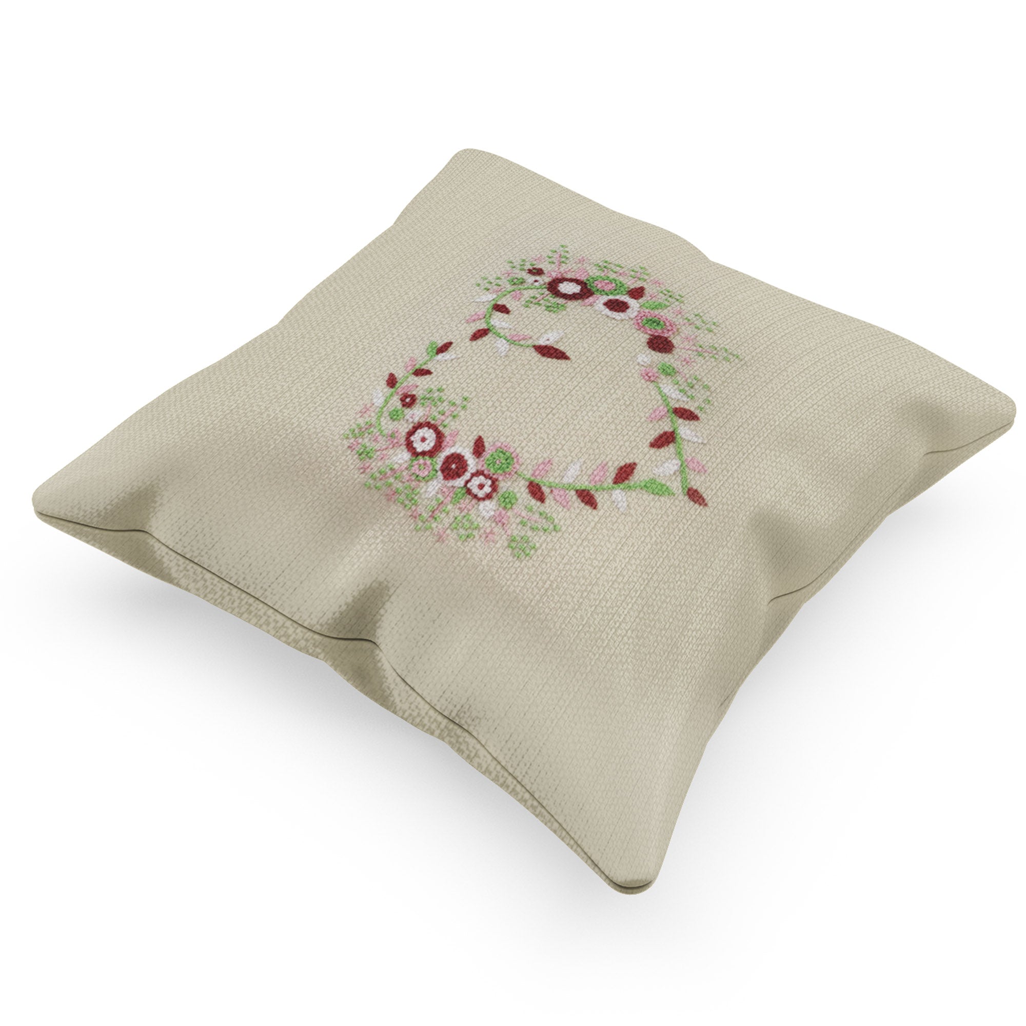 Colby Hand Embroidered Cushion