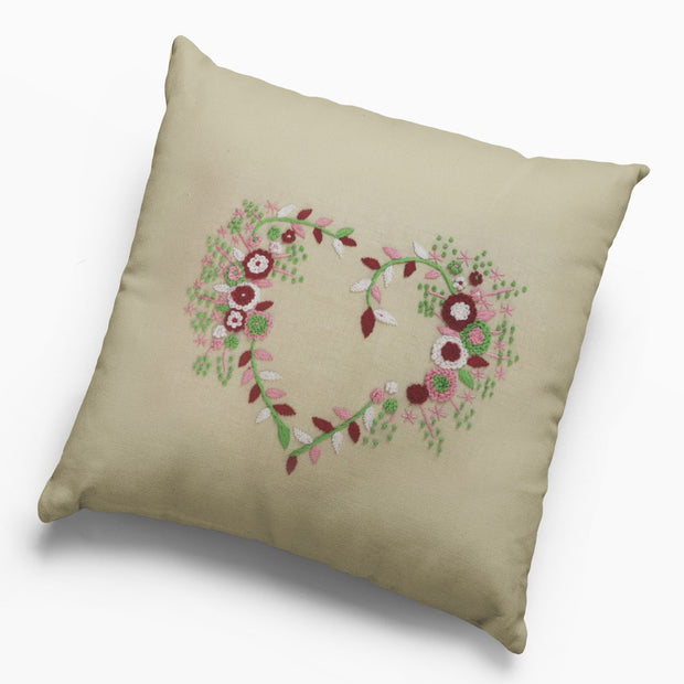 Colby Hand Embroidered Cushion
