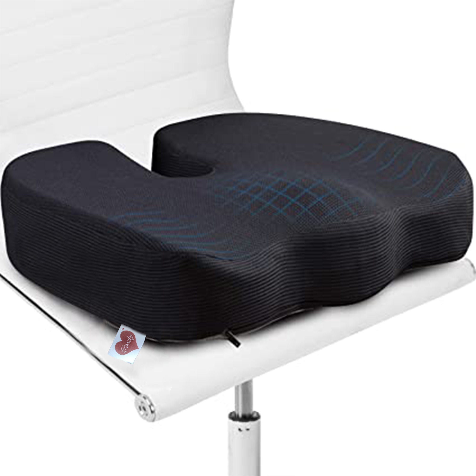 Coccyx And Full Lumbar Combo Set Orthopedic Seat Cushions for Relief from Lower Back, Sciatica, Tailbone, Lumbar Pain