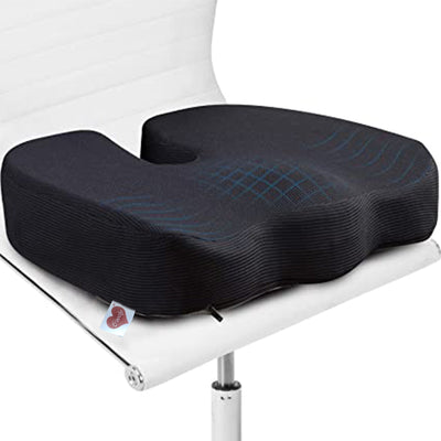 Coccyx Orthopedic Seat Cushions for Relief from Lower Back, Sciatica, Tailbone, Lumbar Pain