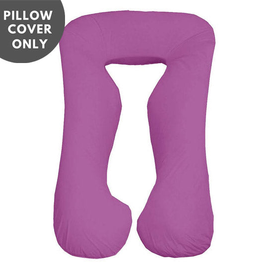 Fuschia Pink Body Contour Premium LYTE - Colored Coozly Pillow Cover