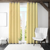 Yellow Chevron Cotton Curtain for Windows and Door