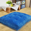 Turquoise Velvet Floor Cushion