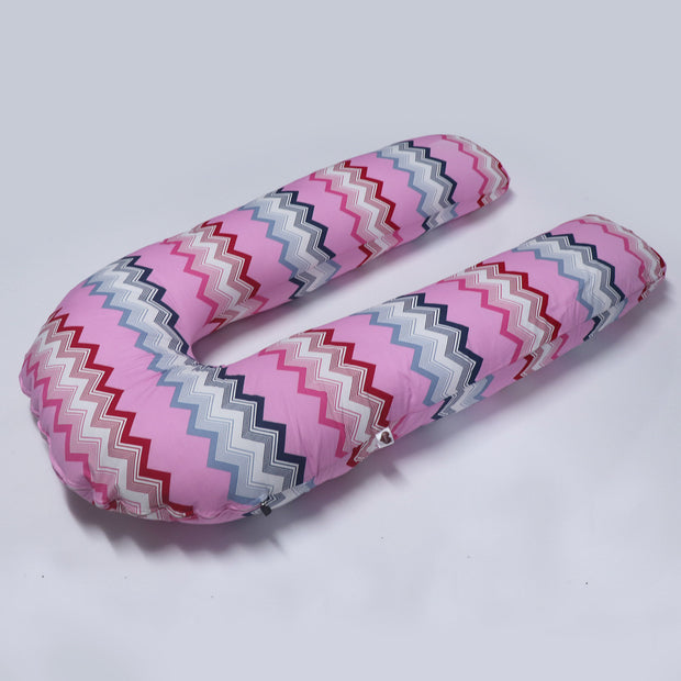 Pinnacle Pink Super Premium U Shape Pregnancy Body Pillow