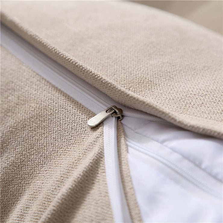 Khaki HeadBoard Bed/Floor Cushion