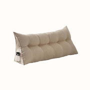 Khaki HeadBoard Bed/Floor Cushion