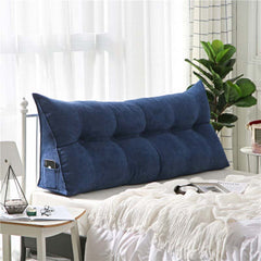 Navy HeadBoard Bed/Floor Cushion