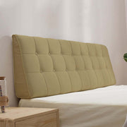 Outer Foam Khaki HeadBoard Bed Cushion