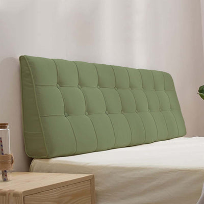 Outer Foam Olive Green  HeadBoard Bed Cushion