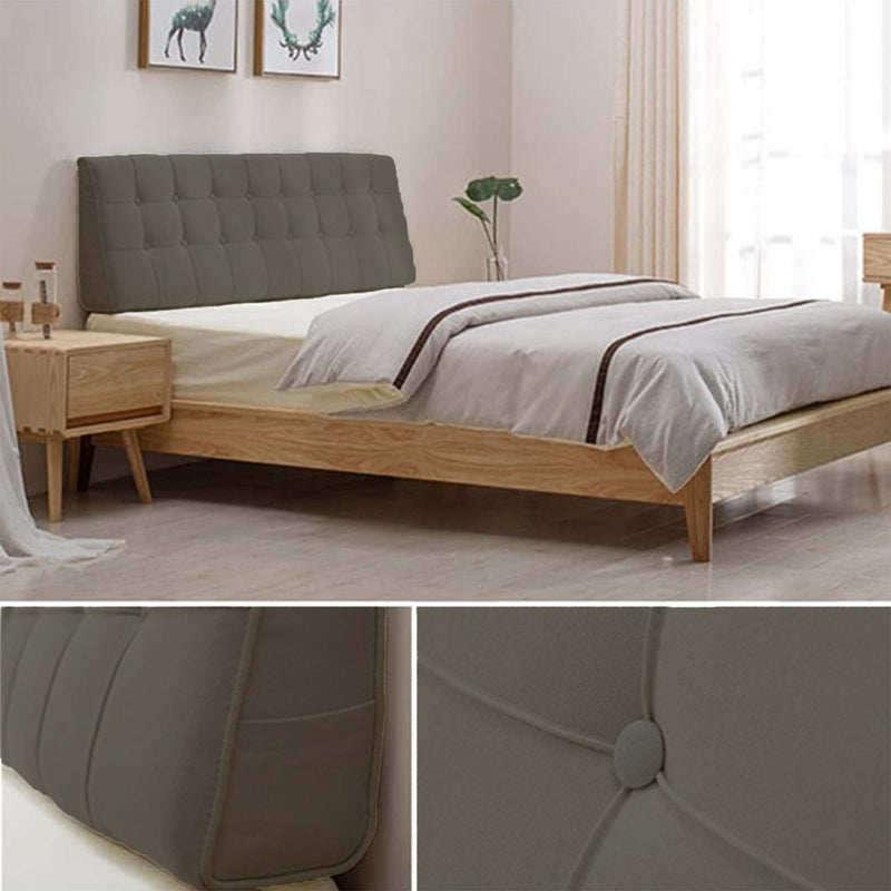 Outer Foam Dark Grey HeadBoard Bed Cushion